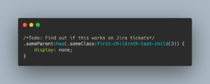 CSS: How to target an exact amount of classes